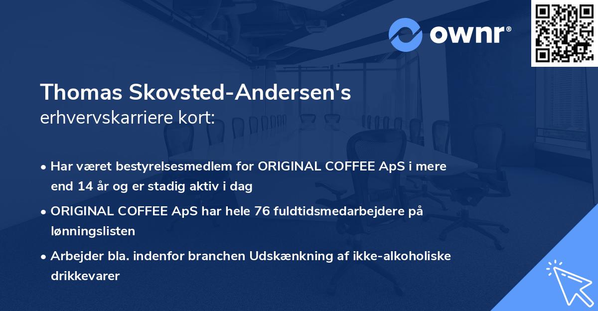 Thomas Skovsted-Andersen's erhvervskarriere kort