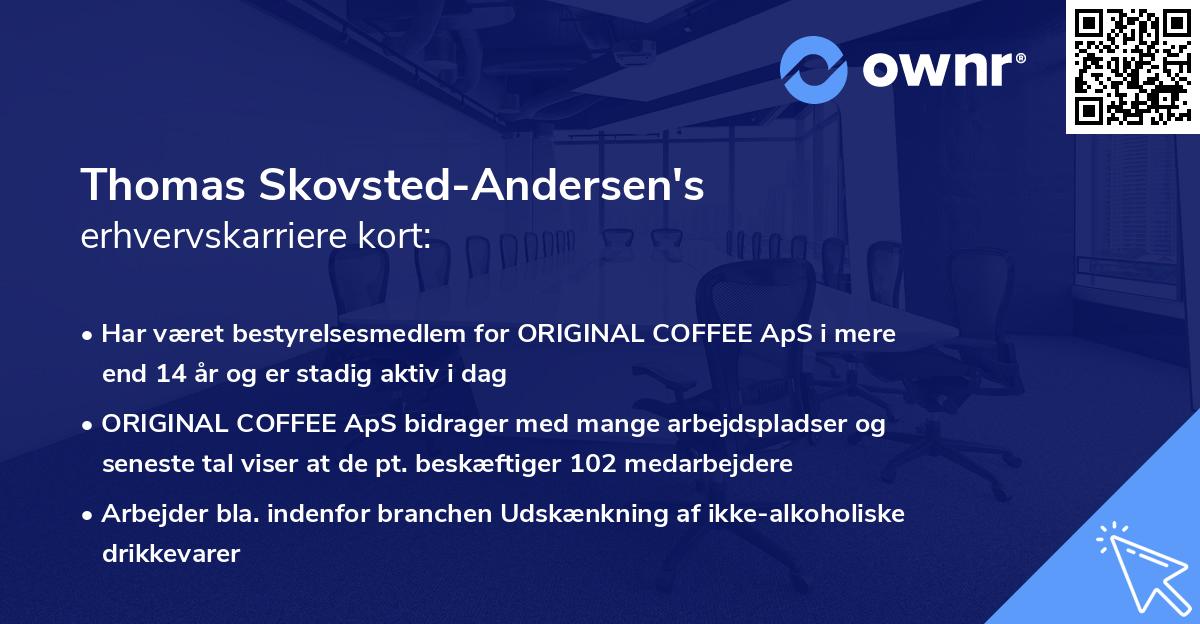 Thomas Skovsted-Andersen's erhvervskarriere kort