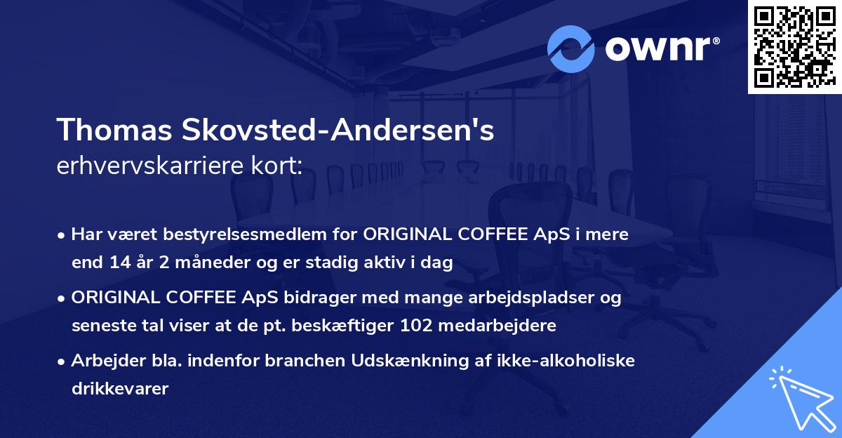 Thomas Skovsted-Andersen's erhvervskarriere kort