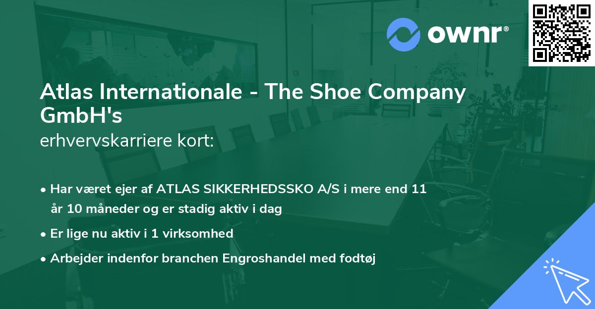 Atlas Internationale - The Shoe Company GmbH's erhvervskarriere kort