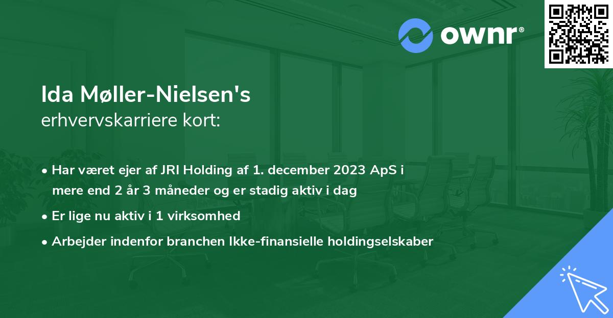 Ida Møller-Nielsen's erhvervskarriere kort