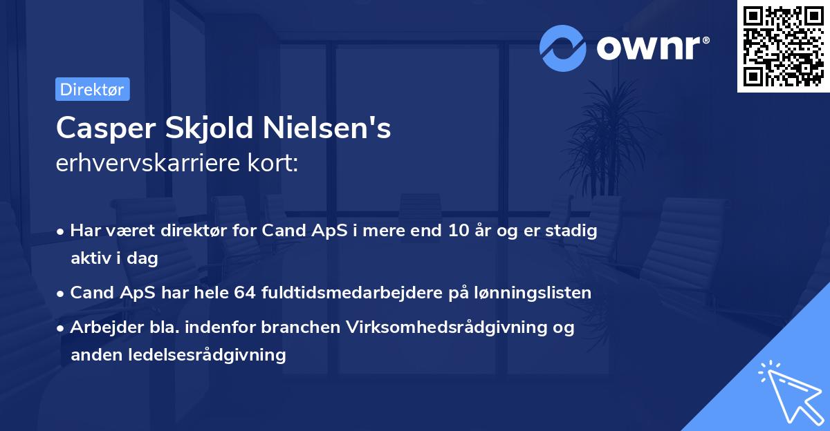 Casper Skjold Nielsen's erhvervskarriere kort