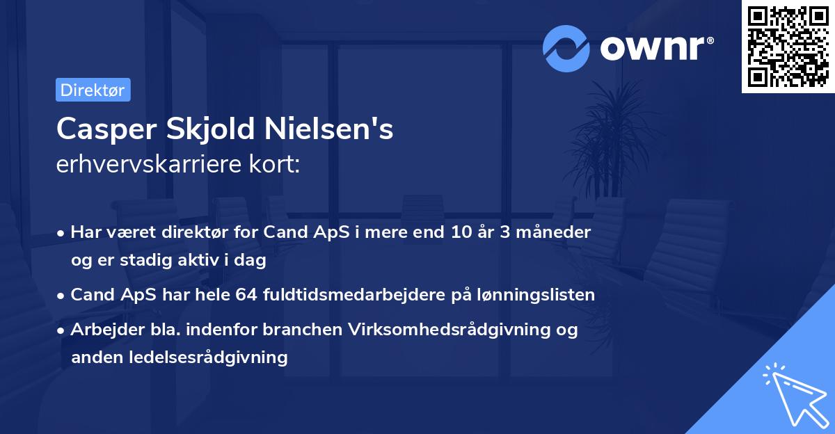 Casper Skjold Nielsen's erhvervskarriere kort