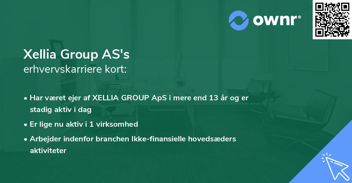 Xellia Group AS's erhvervskarriere kort
