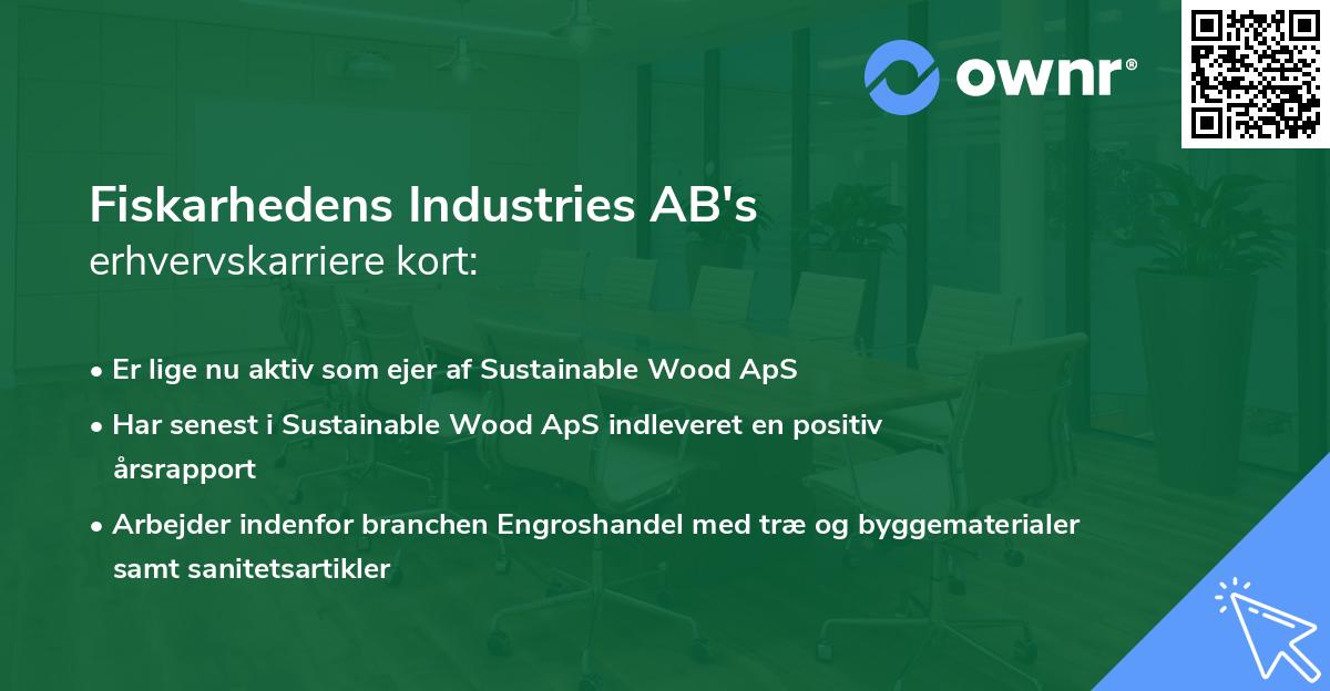 Fiskarhedens Industries AB's erhvervskarriere kort