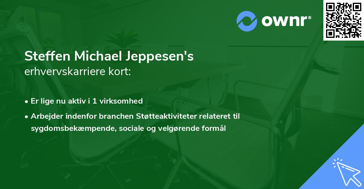 Steffen Michael Jeppesen's erhvervskarriere kort