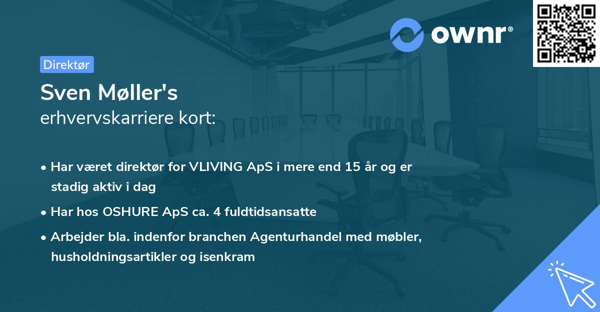 Sven Møller's erhvervskarriere kort