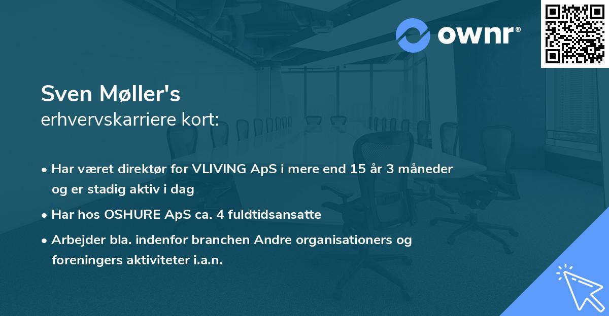 Sven Møller's erhvervskarriere kort