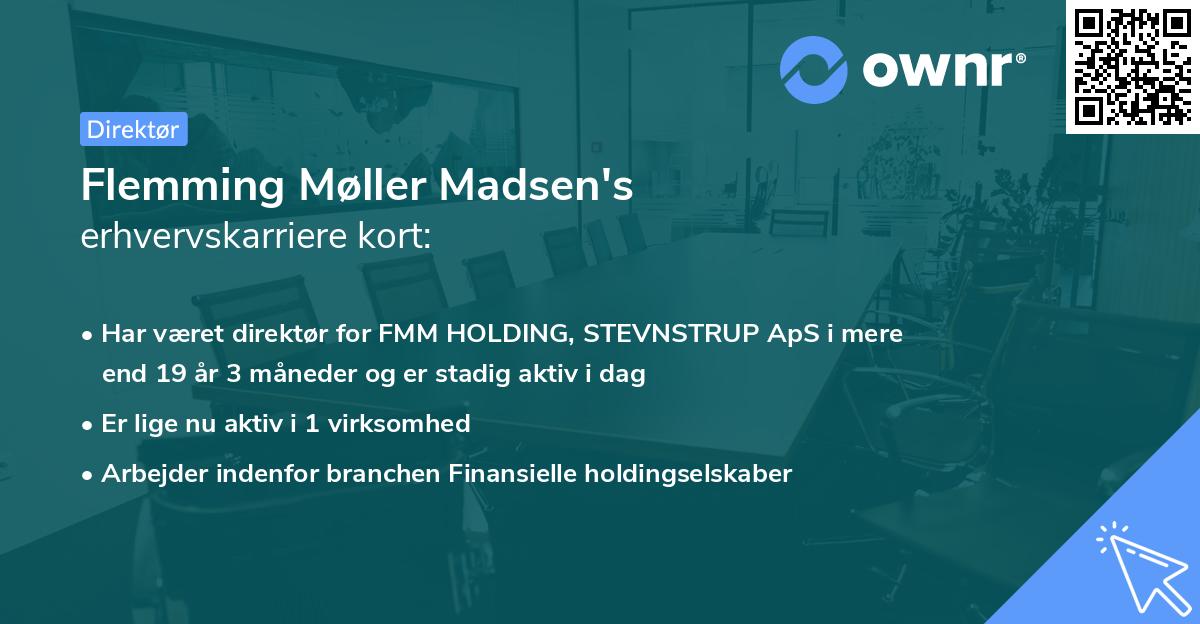 Flemming Møller Madsen's erhvervskarriere kort