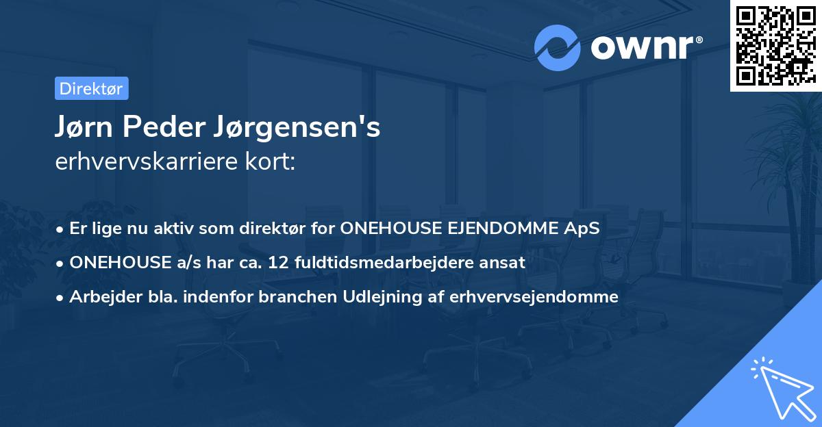 Jørn Peder Jørgensen's erhvervskarriere kort