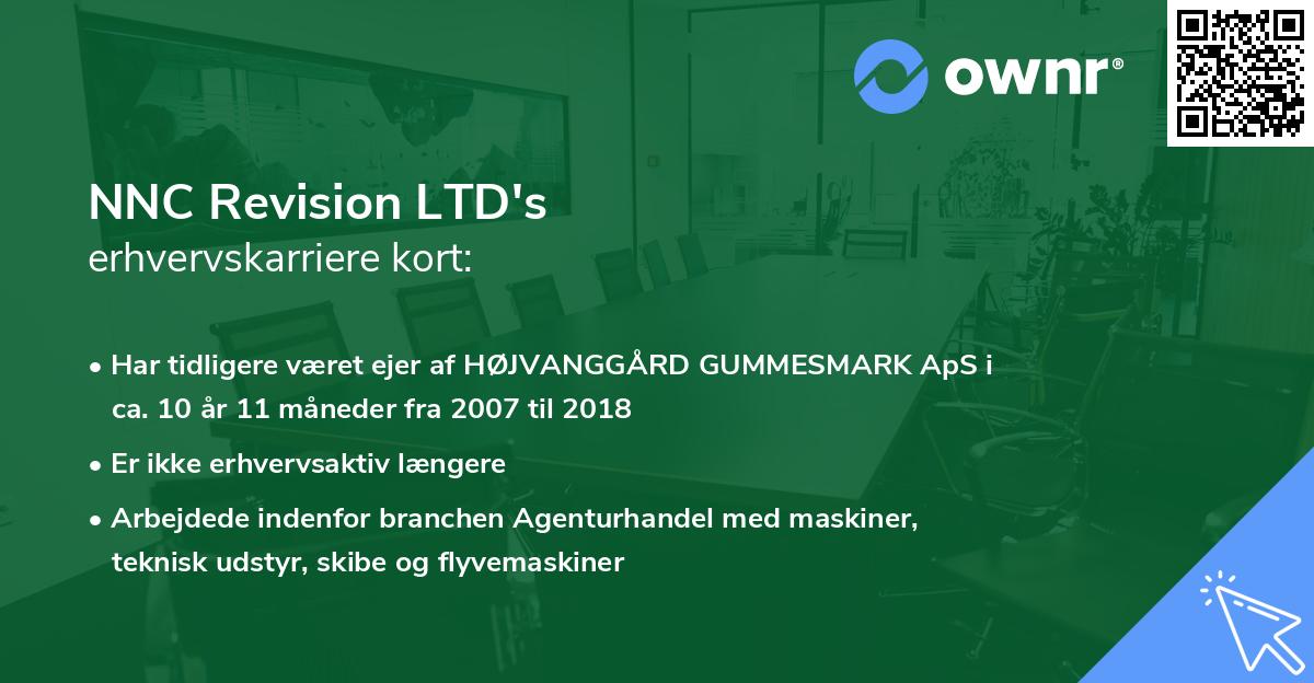 NNC Revision LTD's erhvervskarriere kort