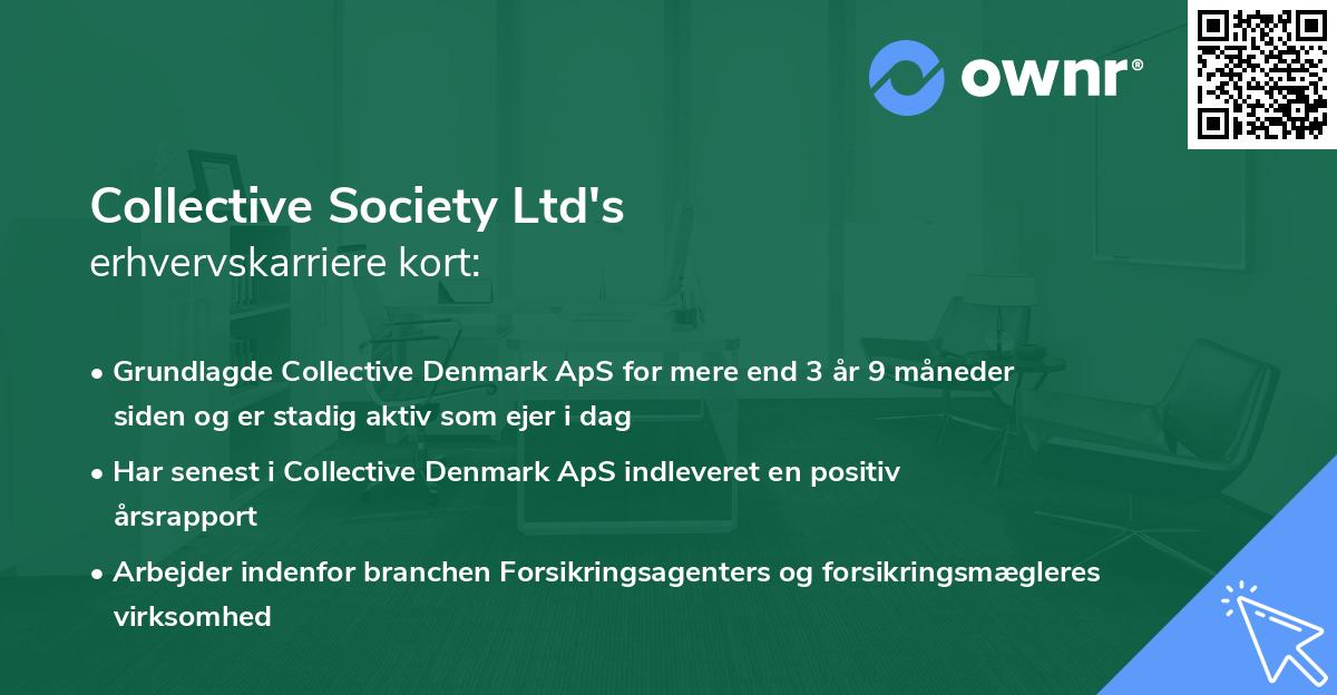 Collective Society Ltd's erhvervskarriere kort