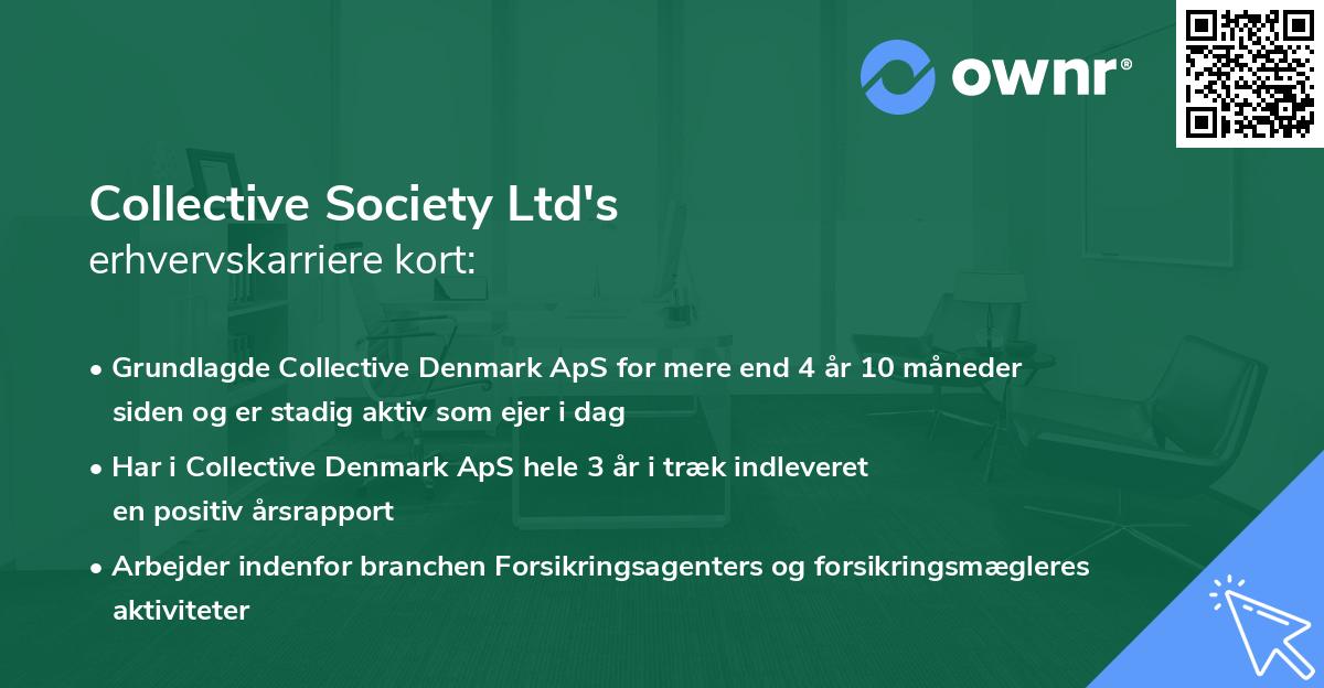 Collective Society Ltd's erhvervskarriere kort
