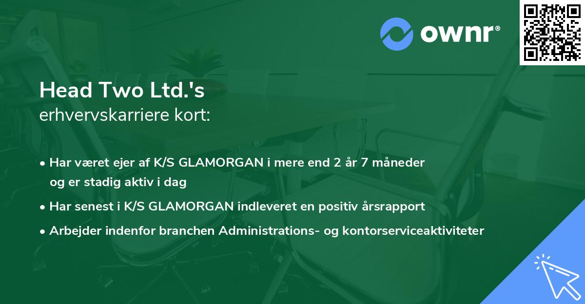 Head Two Ltd.'s erhvervskarriere kort