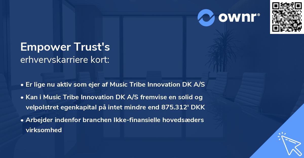 Empower Trust's erhvervskarriere kort