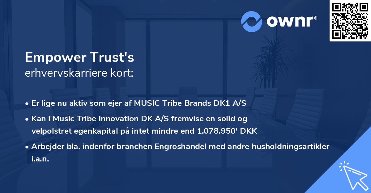 Empower Trust's erhvervskarriere kort