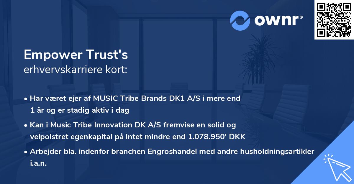 Empower Trust's erhvervskarriere kort