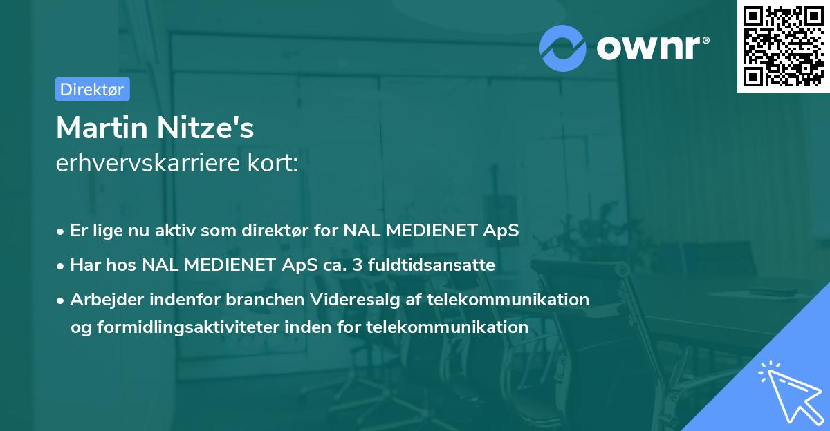 Martin Nitze's erhvervskarriere kort