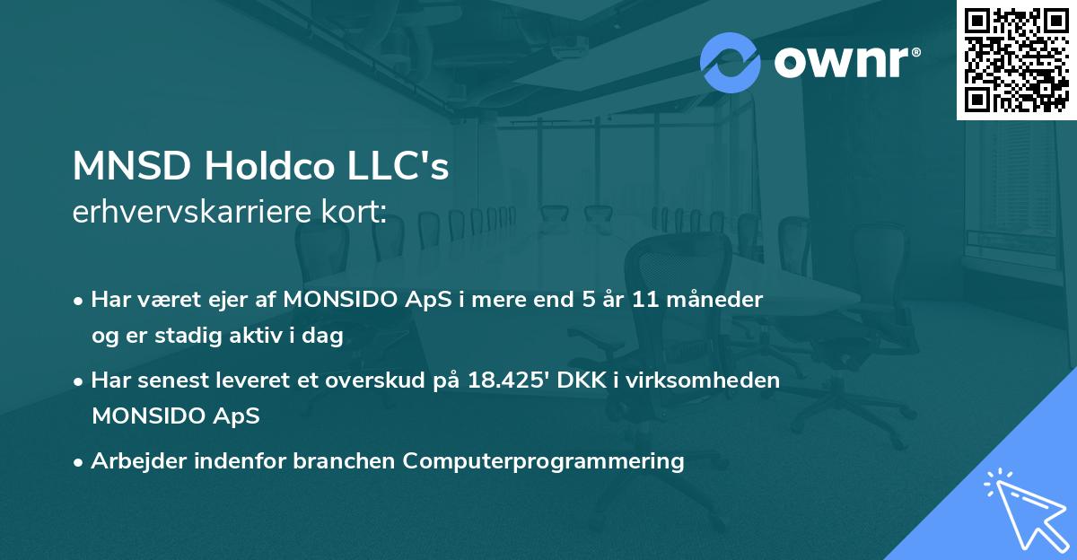 MNSD Holdco LLC's erhvervskarriere kort