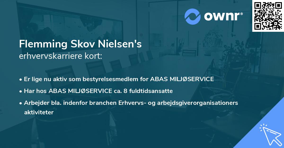Flemming Skov Nielsen's erhvervskarriere kort