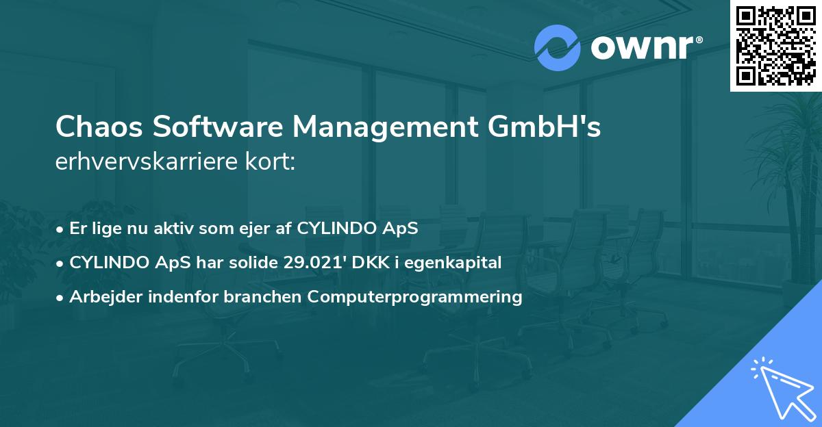 Chaos Software Management GmbH's erhvervskarriere kort