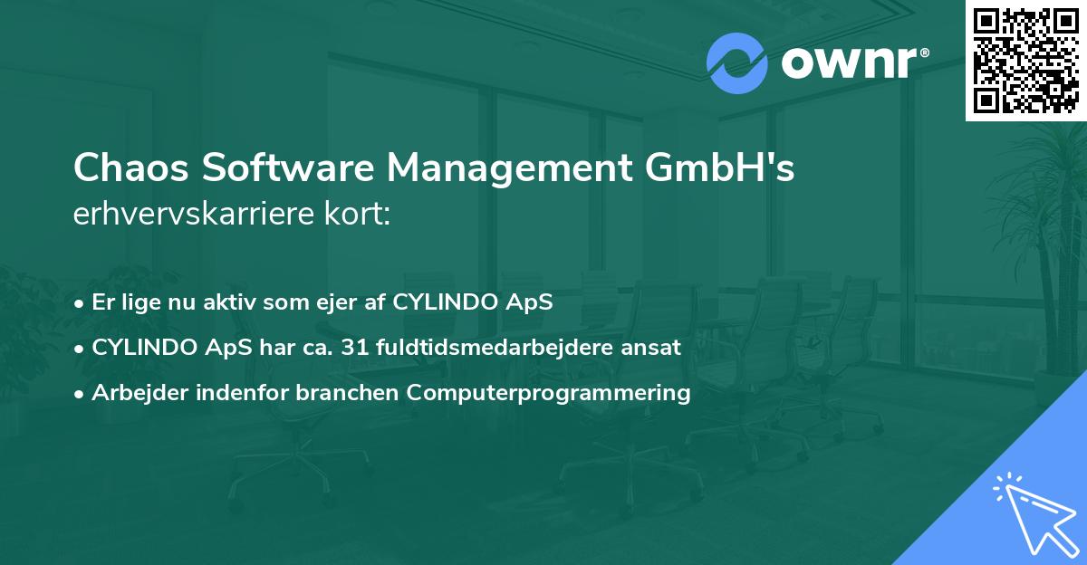 Chaos Software Management GmbH's erhvervskarriere kort