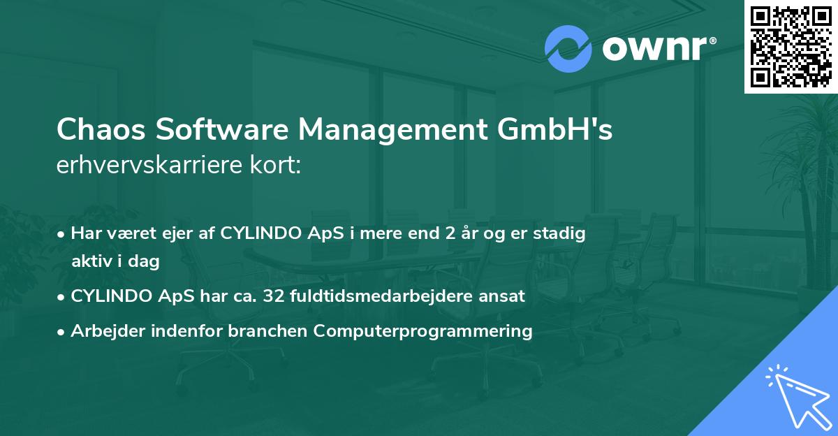 Chaos Software Management GmbH's erhvervskarriere kort