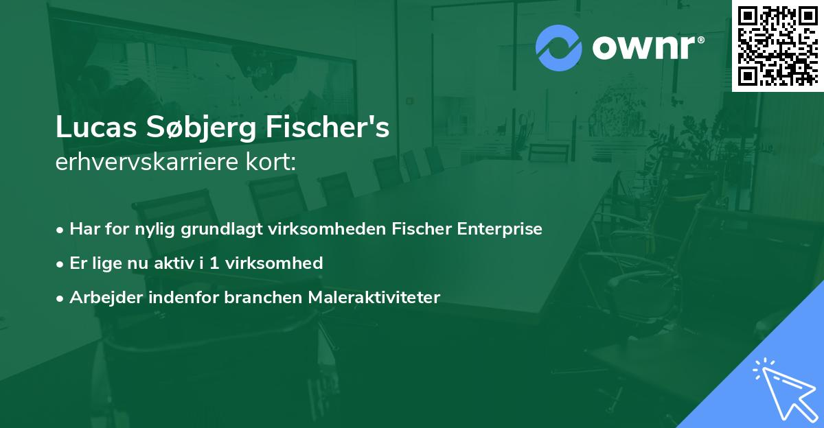 Lucas Søbjerg Fischer's erhvervskarriere kort