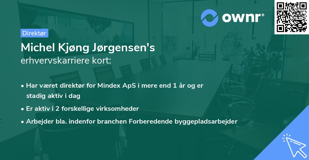 Michel Kjøng Jørgensen's erhvervskarriere kort