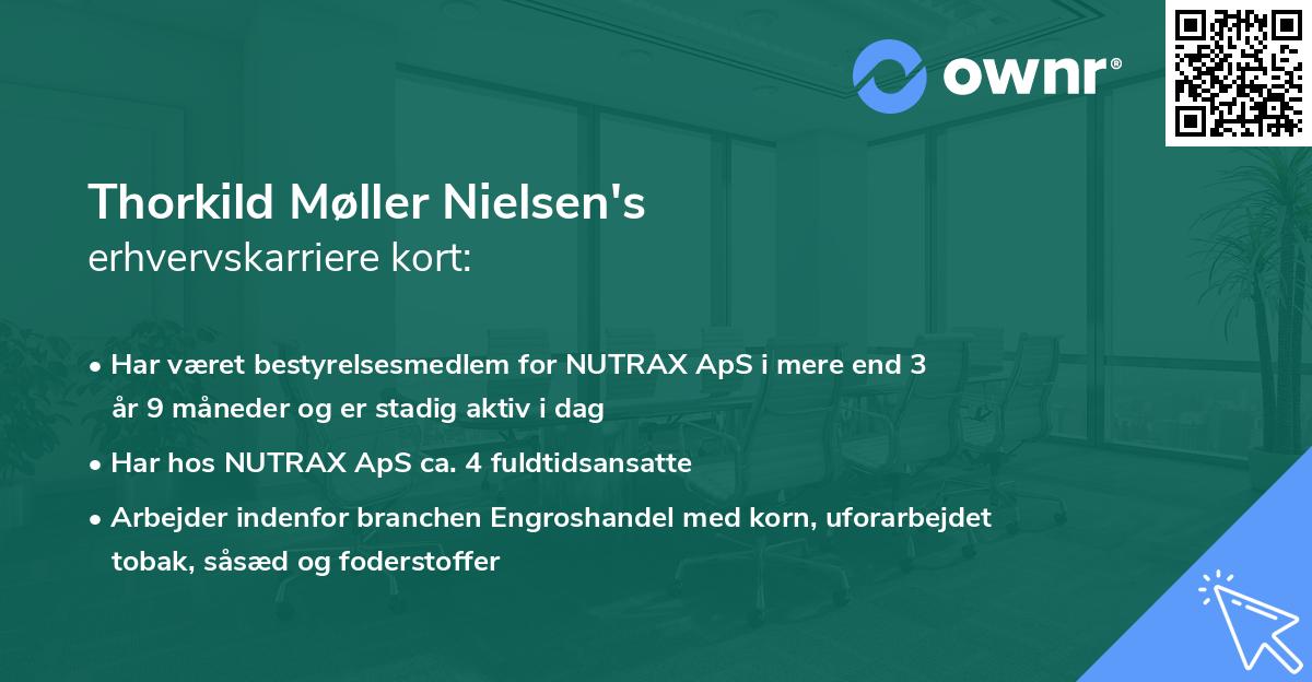 Thorkild Møller Nielsen's erhvervskarriere kort
