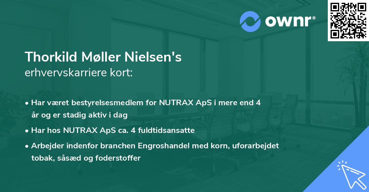 Thorkild Møller Nielsen's erhvervskarriere kort