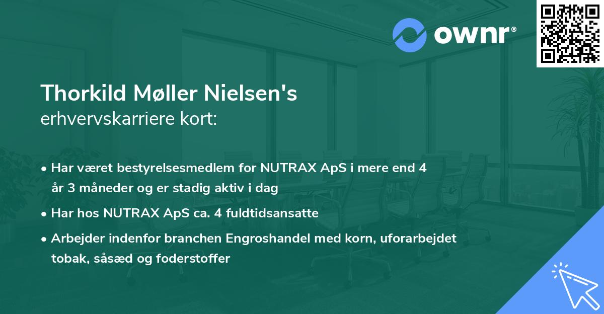 Thorkild Møller Nielsen's erhvervskarriere kort