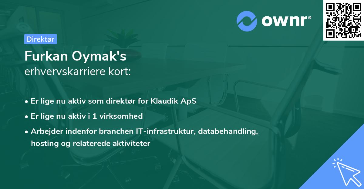 Furkan Oymak's erhvervskarriere kort