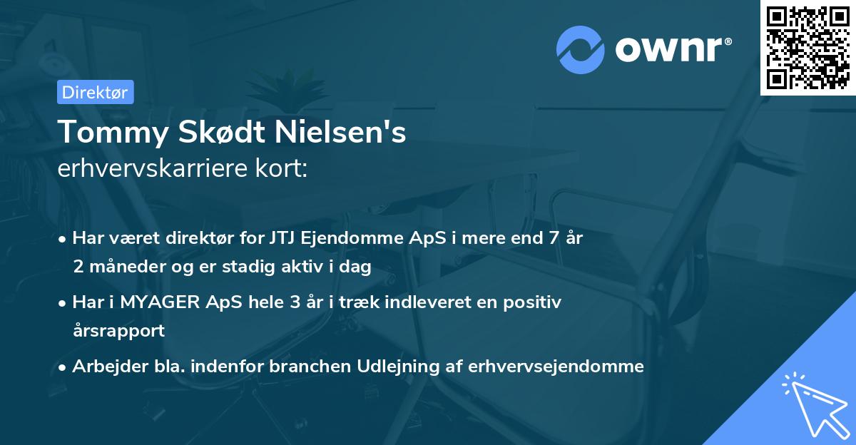 Tommy Skødt Nielsen's erhvervskarriere kort
