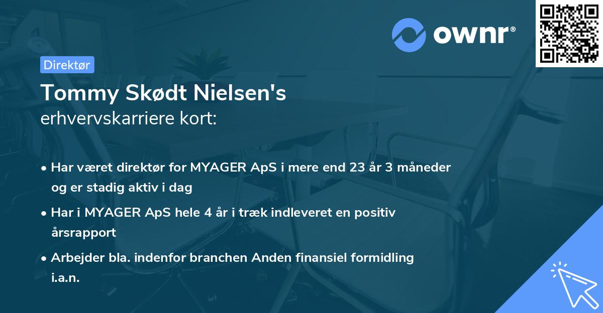 Tommy Skødt Nielsen's erhvervskarriere kort