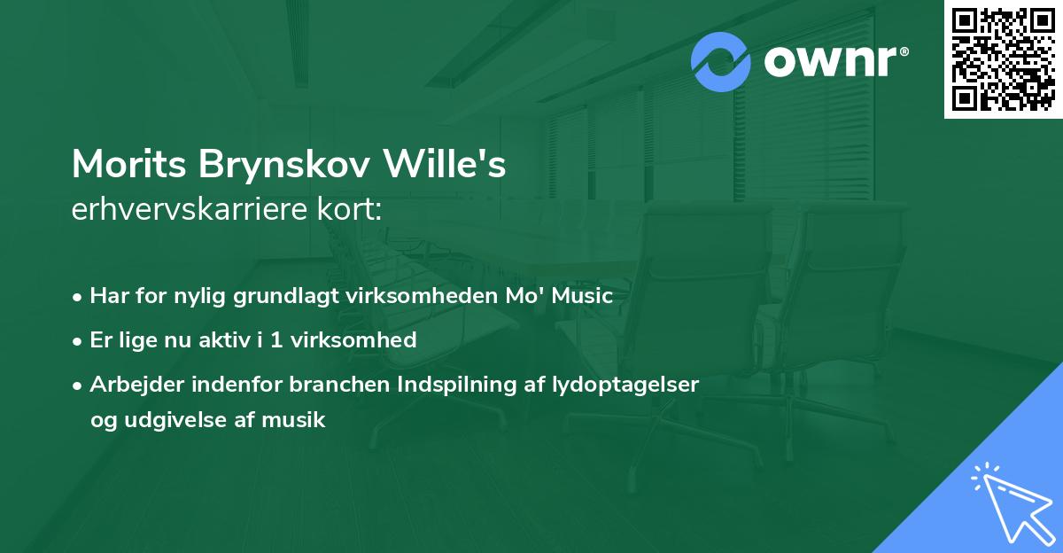 Morits Brynskov Wille's erhvervskarriere kort