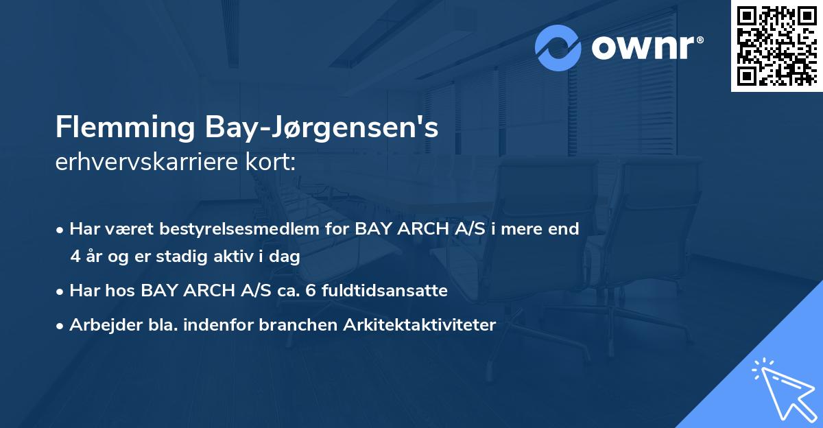 Flemming Bay-Jørgensen's erhvervskarriere kort
