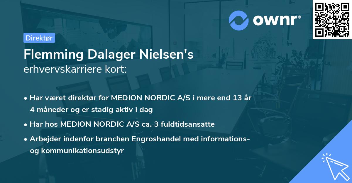 Flemming Dalager Nielsen's erhvervskarriere kort