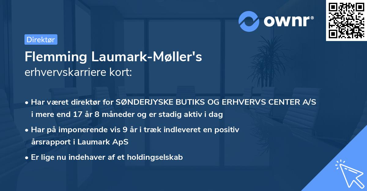 Flemming Laumark-Møller's erhvervskarriere kort