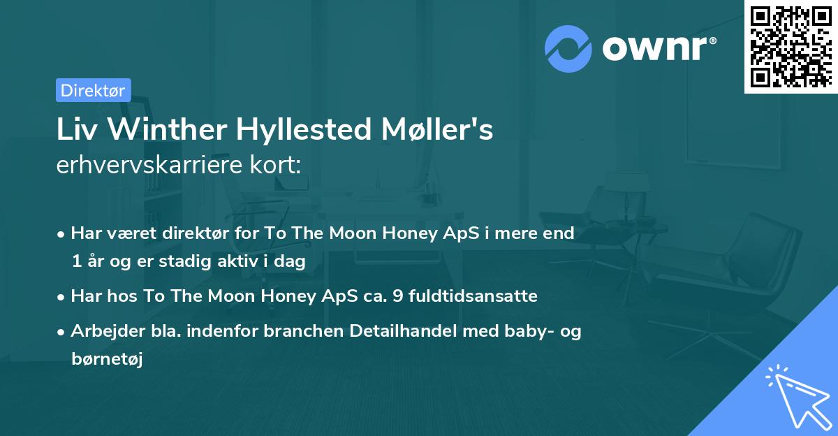 Liv Winther Hyllested Møller's erhvervskarriere kort