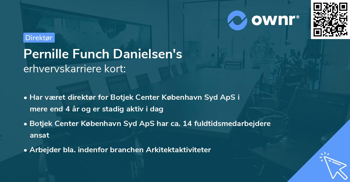 Pernille Funch Danielsen's erhvervskarriere kort