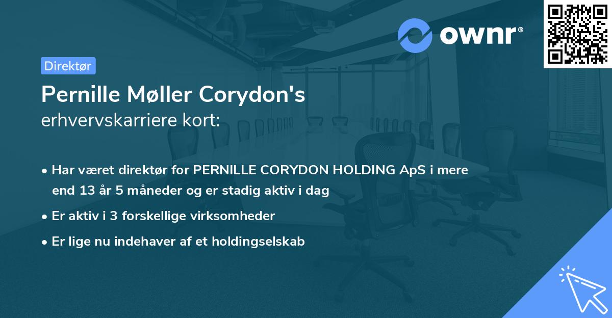 Pernille Møller Corydon's erhvervskarriere kort