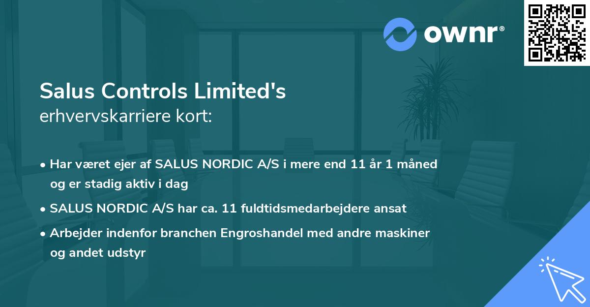 Salus Controls Limited's erhvervskarriere kort