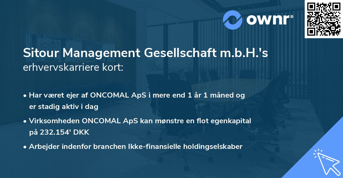 Sitour Management Gesellschaft m.b.H.'s erhvervskarriere kort