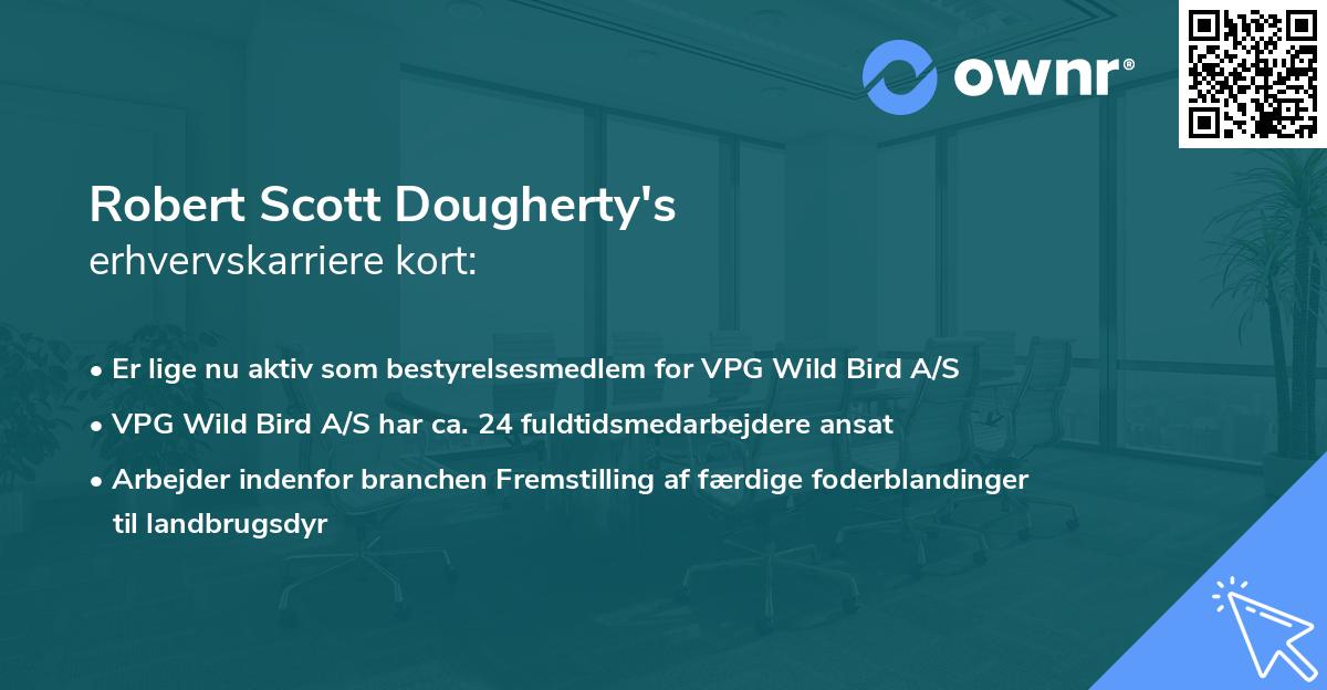 Robert Scott Dougherty's erhvervskarriere kort