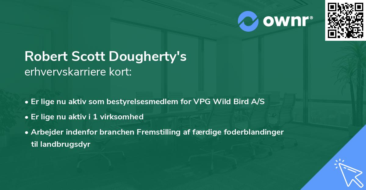 Robert Scott Dougherty's erhvervskarriere kort