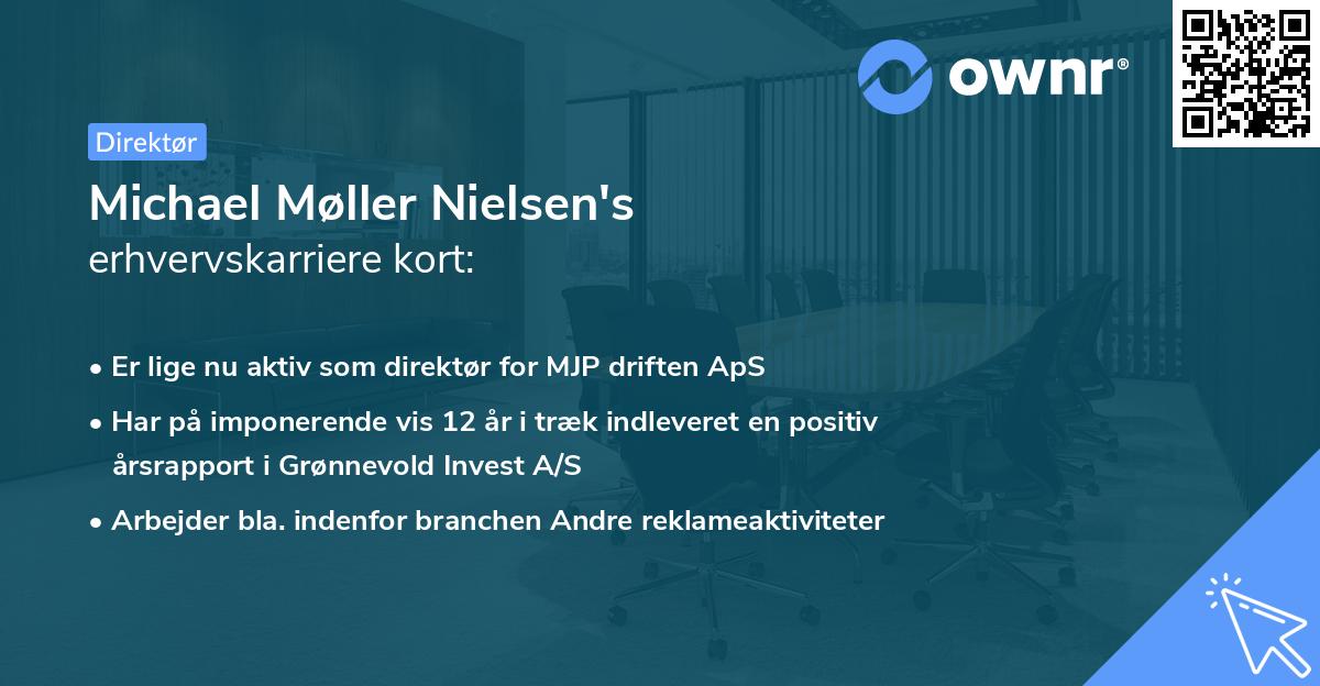 Michael Møller Nielsen's erhvervskarriere kort