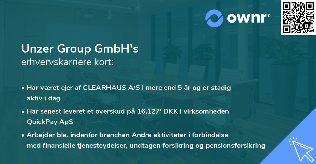 Unzer Group GmbH's erhvervskarriere kort