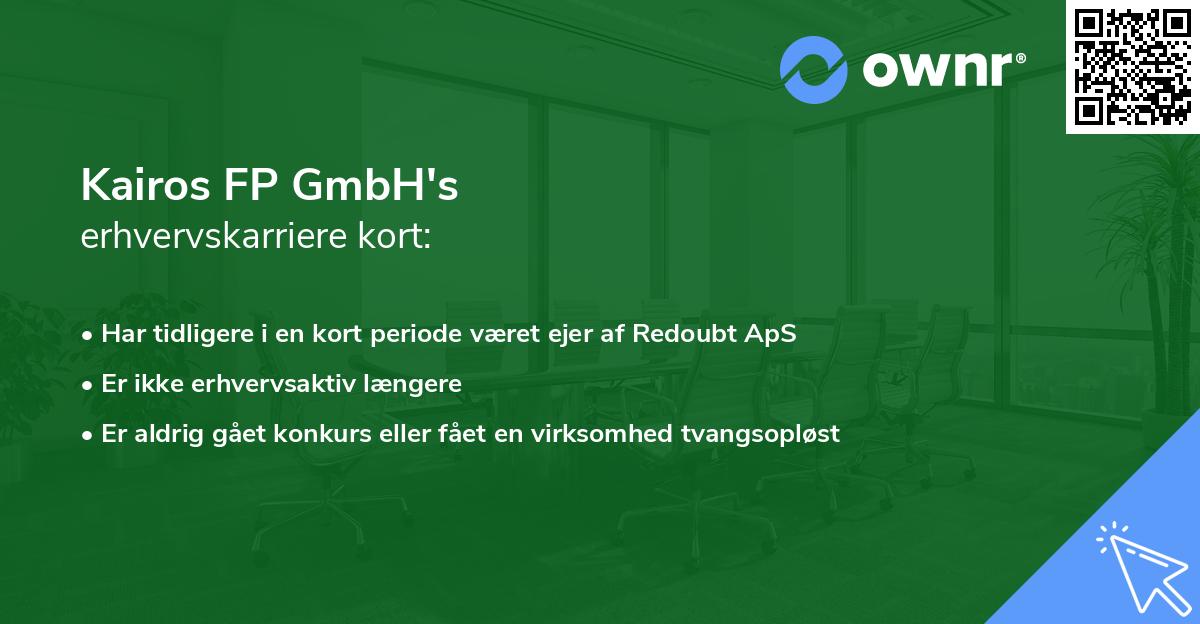 Kairos FP GmbH's erhvervskarriere kort