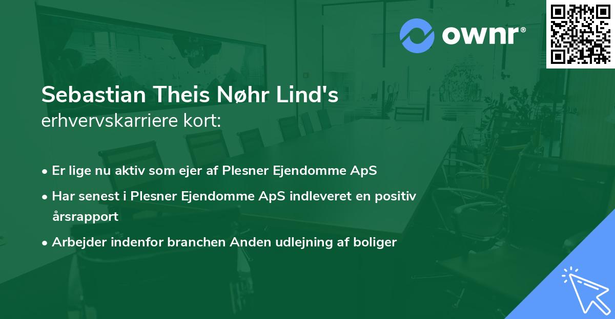 Sebastian Theis Nøhr Lind's erhvervskarriere kort
